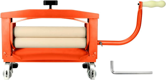 Clothes Wringer - Better Moisture Removal than Portable Washing Machine/Portable Dryer - Heavy Duty Off Grid Laundry Wringer | Perfect Towel Wringer for Chamois Cloth - Orange
