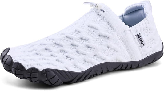 WateLves Barefoot Water Shoes Women Men Beach Breathable Walking Shoes Anti Slip Wide Toe Minimalist Zero Drop Sneakers for Travel Hiking Yoga