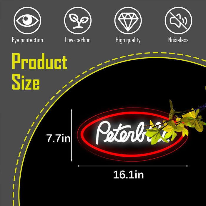 Garage Neon Sign for Wall Decor, Dimmable Garage Truck Led Neon Light Sign for Office Pub Cafe Man Cave Farm Bedroom Man Cave Bar Birthday Gifts16.1 * 7.7INCH