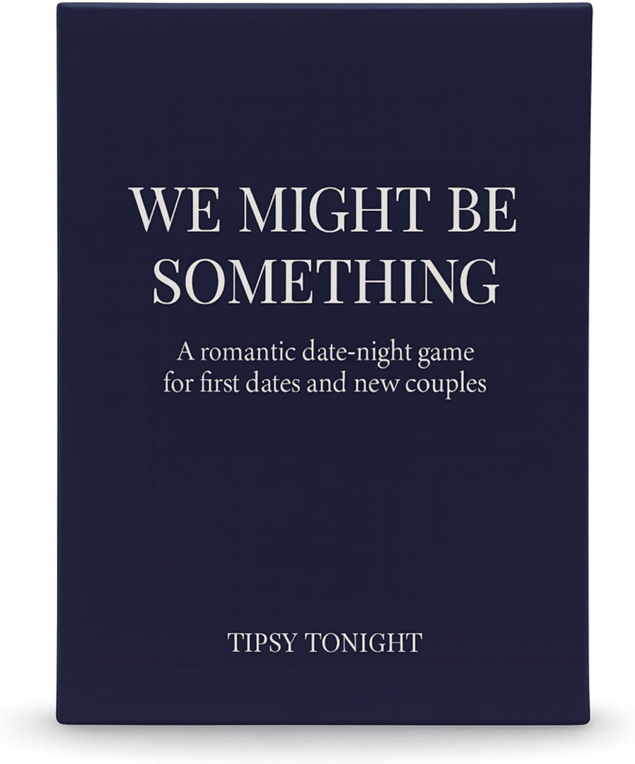 We Might Be Something | Romantic Date-Night Card Game for First Dates and New Couples | Conversation and Chemistry Deck for Early Dating | Great Gift for New Daters