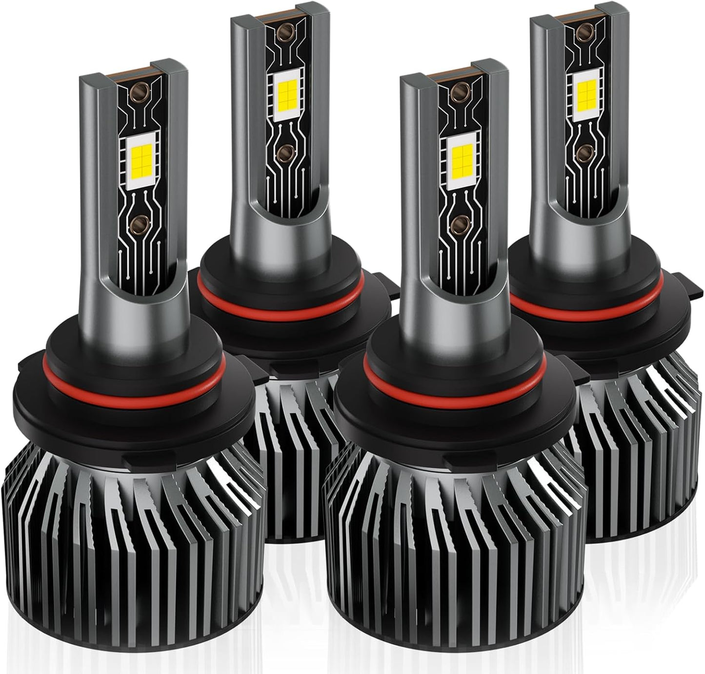 TXBILMOO 9006 LOW Beam 6500K White Light, Plug-N-Play, Powersports Bulbs 2-Pack
