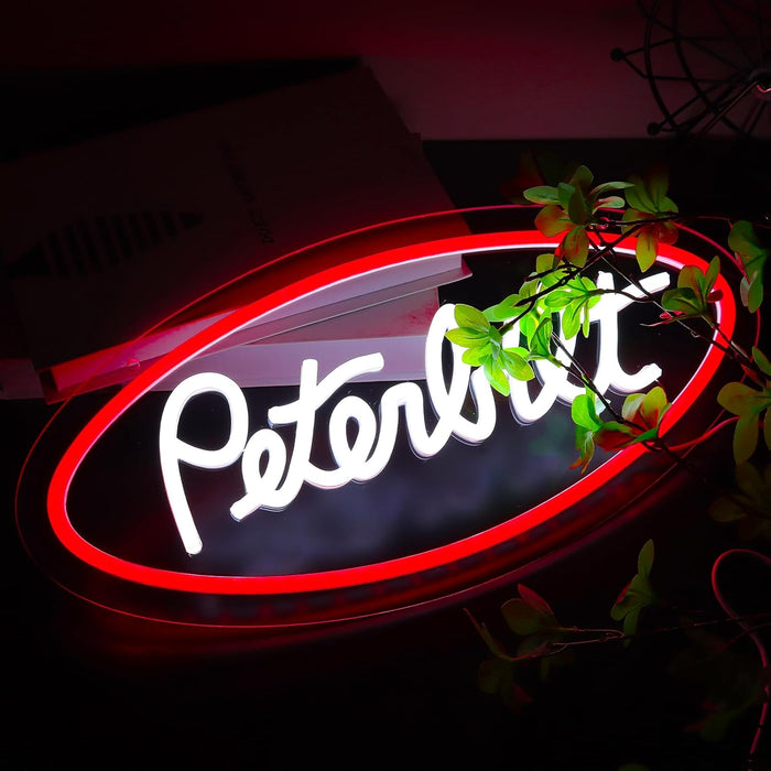 Garage Neon Sign for Wall Decor, Dimmable Garage Truck Led Neon Light Sign for Office Pub Cafe Man Cave Farm Bedroom Man Cave Bar Birthday Gifts16.1 * 7.7INCH