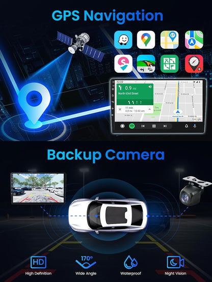 Car Radio for Honda CRV 2002-2006: 1280 * 800 HD Touchscreen Android 13 Car Stereo Upgrade Wireless Carplay & Android Auto DSP GPS Navigation 5G WiFi Backup Camera Bluetooth FM