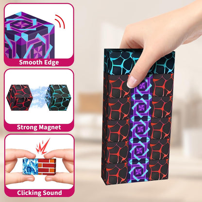 300PCS Magnetic Blocks - 0.8" Magnetic Building Blocks Toys for Kids Magnet Blocks Cubes Games Stem Building Toys Christmas Birthday Gifts Toys for Boys Girls 3 4 5 6 7 8 9 10 Years Old