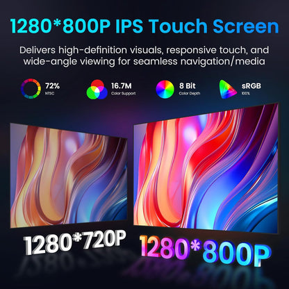 4Core Car Radio for Subaru Forester WRX Impreza 2014 2015: Wireless CarPlay&Android Auto with 9" HD Touchscreen Bluetooth WiFi GPS FM Suitable for Harman Kardon Systems 1080 Backup Camera SWC