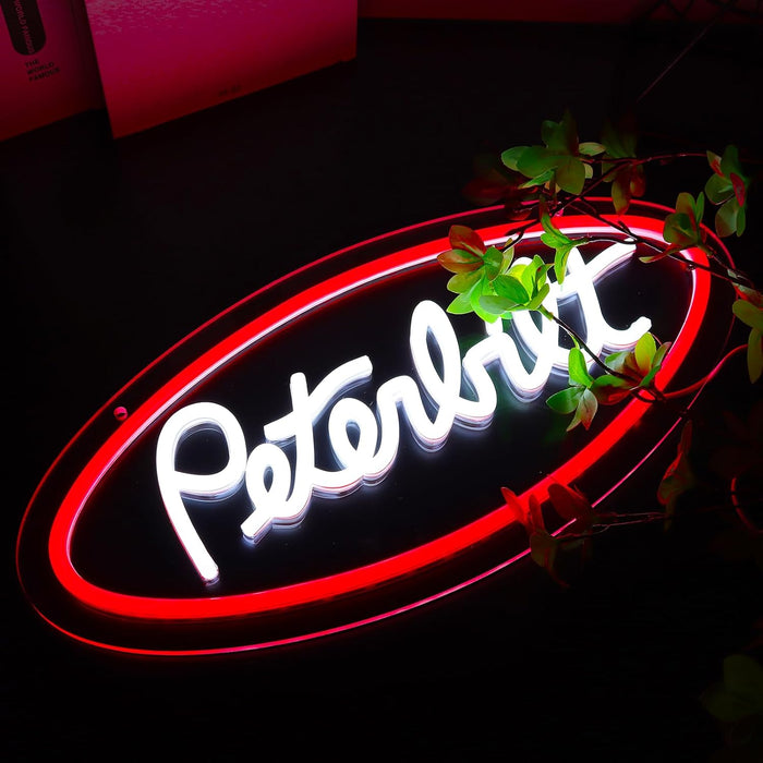 Garage Neon Sign for Wall Decor, Dimmable Garage Truck Led Neon Light Sign for Office Pub Cafe Man Cave Farm Bedroom Man Cave Bar Birthday Gifts16.1 * 7.7INCH