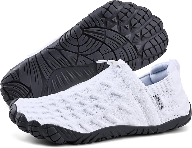 WateLves Barefoot Water Shoes Women Men Beach Breathable Walking Shoes Anti Slip Wide Toe Minimalist Zero Drop Sneakers for Travel Hiking Yoga