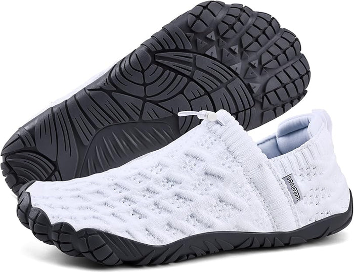 WateLves Barefoot Water Shoes Women Men Beach Breathable Walking Shoes Anti Slip Wide Toe Minimalist Zero Drop Sneakers for Travel Hiking Yoga