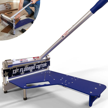 13" Pro Vinyl & Laminate Cutter: Dust-Free LVP/SPC Tool