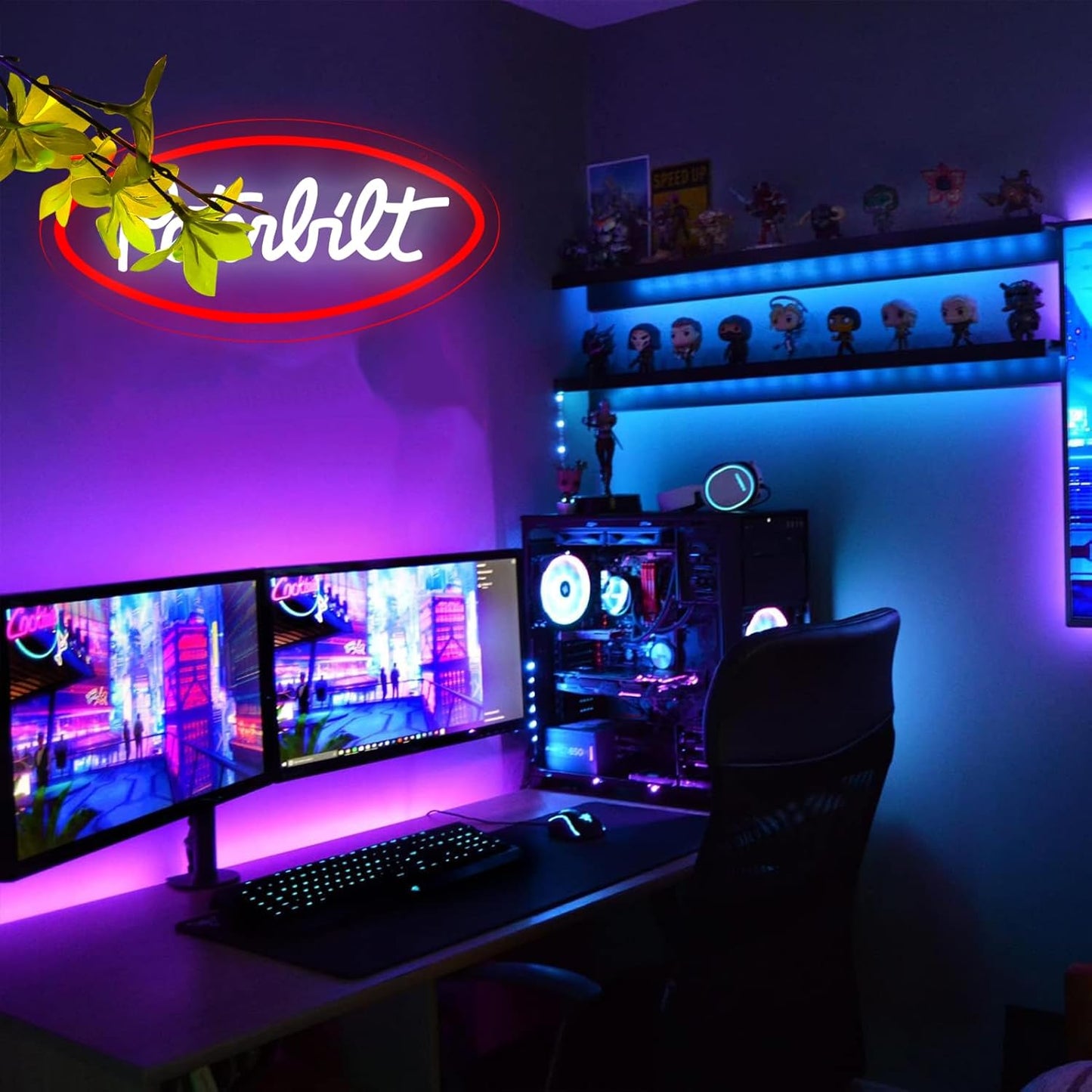 Garage Neon Sign for Wall Decor, Dimmable Garage Truck Led Neon Light Sign for Office Pub Cafe Man Cave Farm Bedroom Man Cave Bar Birthday Gifts16.1 * 7.7INCH