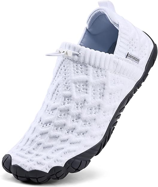 WateLves Barefoot Water Shoes Women Men Beach Breathable Walking Shoes Anti Slip Wide Toe Minimalist Zero Drop Sneakers for Travel Hiking Yoga