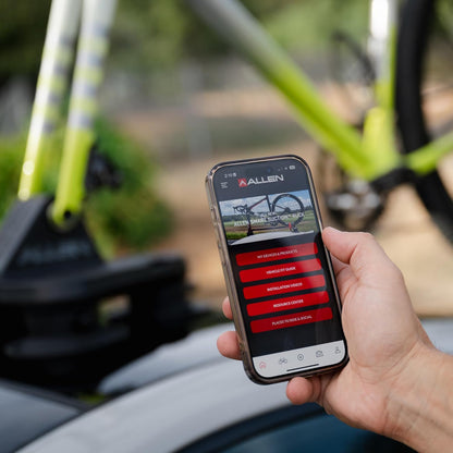 Allen Smart Suction™ GO: Compact 1-Bike Rack, Model SB-05