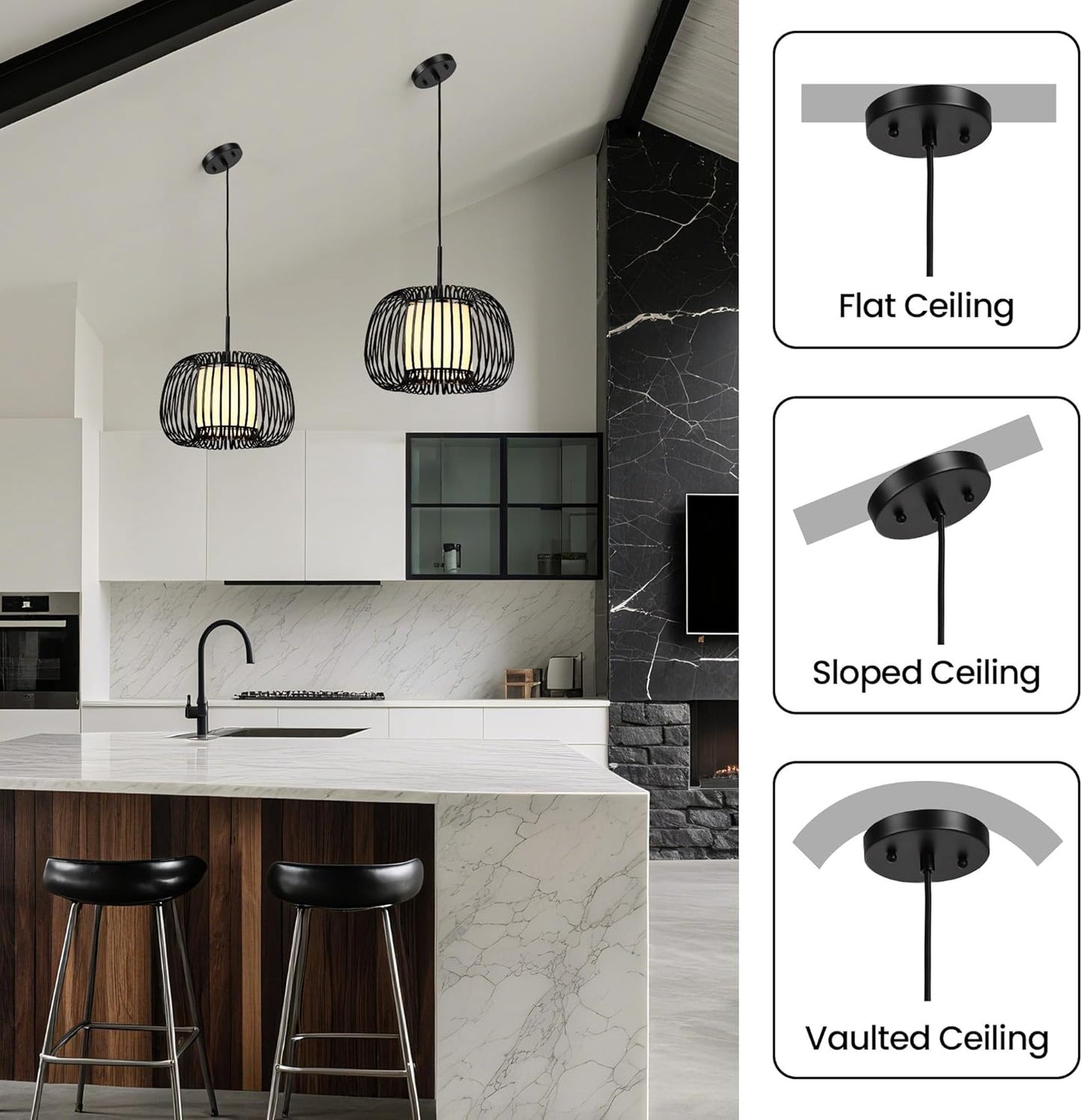 Gold, Chandelier for Over Table Dining Room Entryway Kitchen Island Living Room(1 Pack)