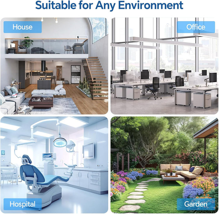 Wireless Bell 1 Transmitters 1 Receivers, Bell Front Door Radio Set, 400 m / 1300 ft Range, 58 Melodies, IP55 Outdoor Waterproof for Garden, Home, Office