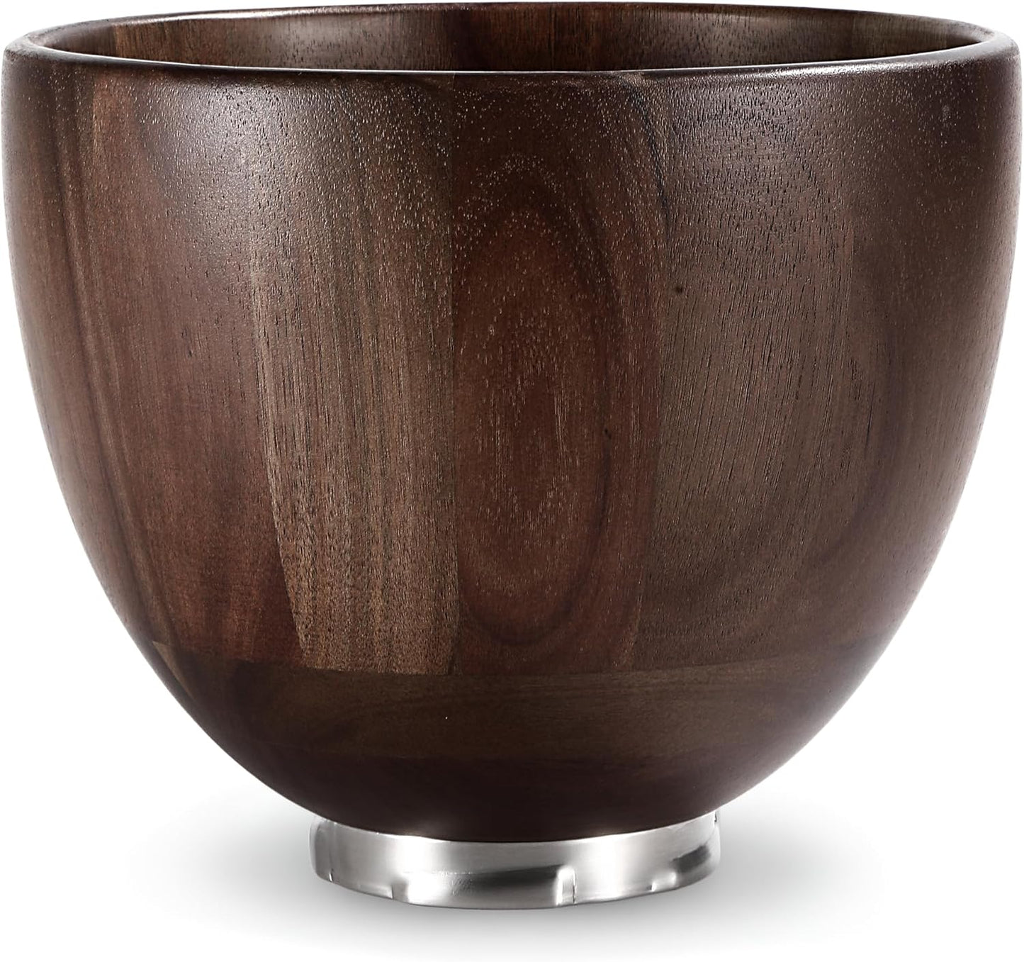 Wooden Mixing Bowl Official Acacia Wooden Bowl Compatible with KitchenAid Stand Mixer 4.5 & 5 QT Tilt-Head Models