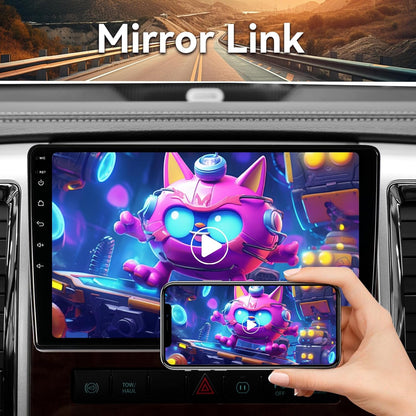 10.2" Android 13 Car Radio Stereo for Chevy Silverado 2007-2013 GMC Sierra Yukon, Plug and Play Head Unit, Support CarPlay & Android Auto, FM/AM Radio