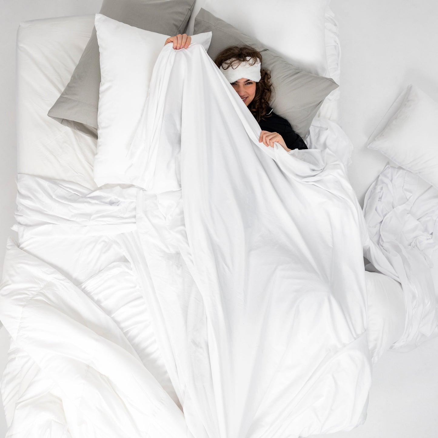 Cotton Blend Midnight Sheet Set