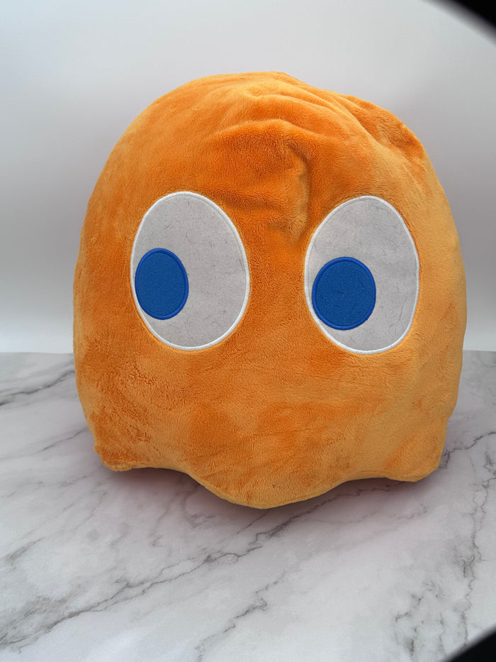 Pac-Man Style Ghost Plush Pillows