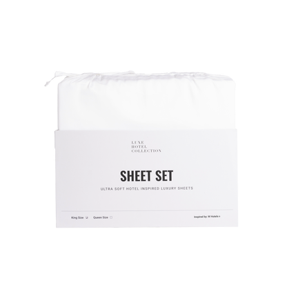 Cotton Blend Midnight Sheet Set