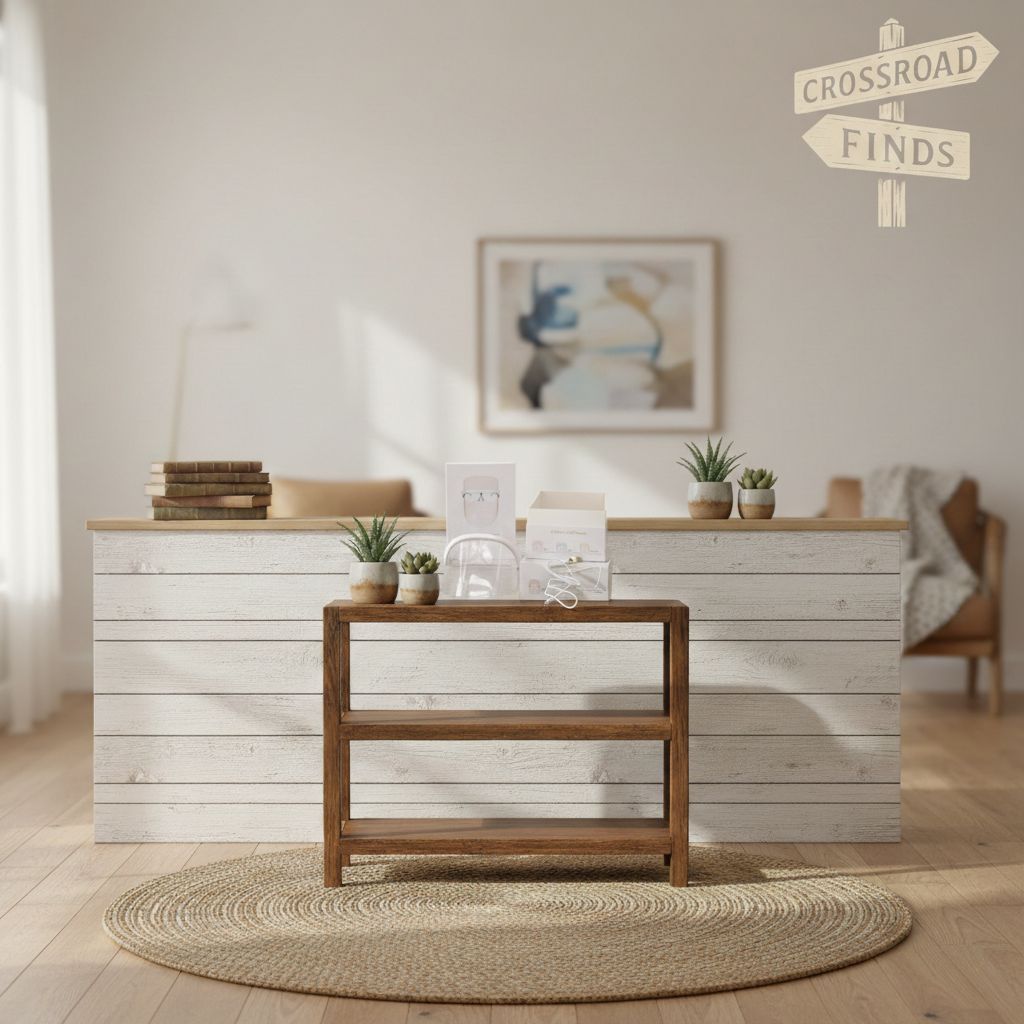 CrossRoad Finds 3-Color LED Light Therapy Mask - Red, Blue & Green Phototherapy for Anti-Aging & Acne - Complete At-Home Spa Set