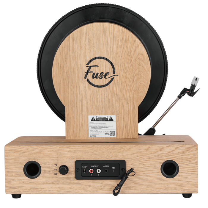 Fuse Wrap Vertical Vinyl Record Player